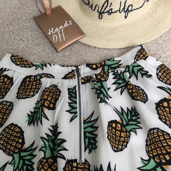 Piece Goods Pineapple Midi Skirt - Picture 2 of 5